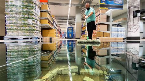 Lidl store in Dublin has a glass floor to show the archaeological ...