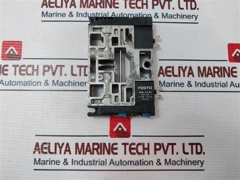 Festo Mszc-3-21 Dc Pneumatic Magnet Valve 0.65W 21V Dc – Aeliya Marine Tech