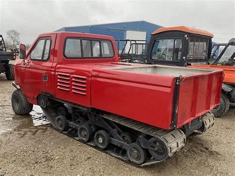 A Workhorse Truck with a Rubber Tank-Like Track