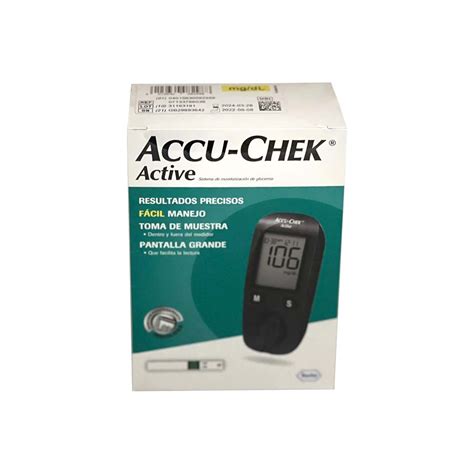 GLUCÓMETRO ACCU-CHEK ACTIVE | Importamos y distribuimos equipo para el ...