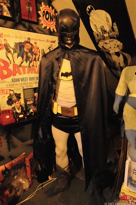 Homemade Adam West Batman Costume