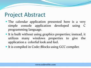 Image result for Coding for a Calendar Using C-language