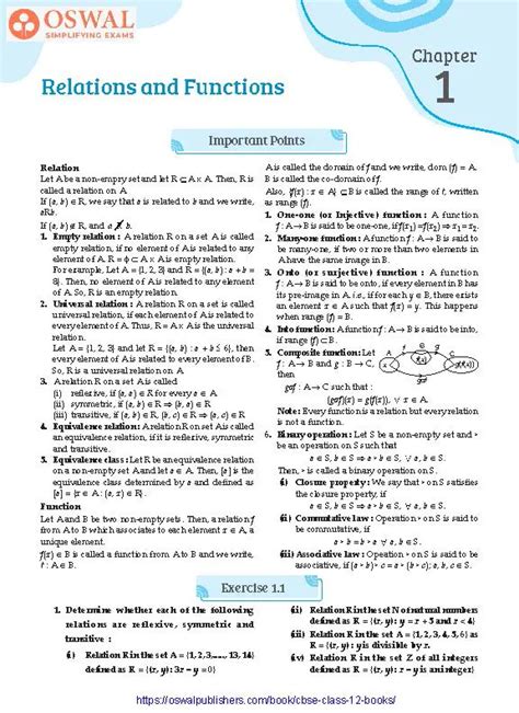 Image result for Maths Class 12 1 Lessons