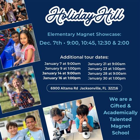 Magnet Information | Holiday Hill Elementary