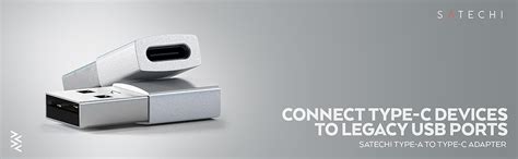 SATECHI Type-A to Type-C Adapter Converter - USB-A Male to USB-C Female ...