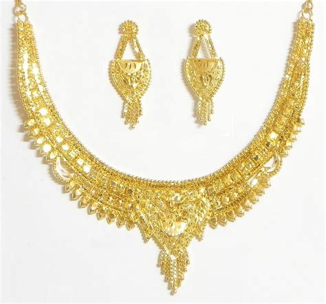 Gold Plated Bridal Necklace Set