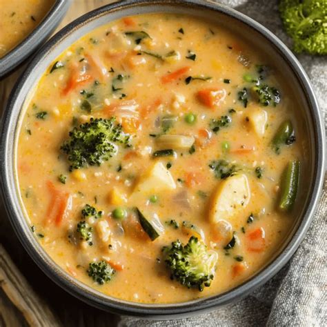11 Low Calorie High Protein Soups: Keto Chicken Broccoli Delight - BeRecipe