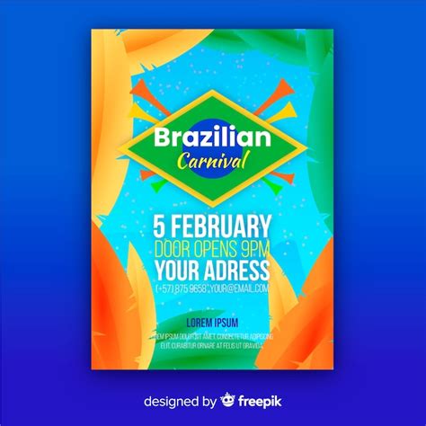 Flyer brasilien Bilder - Kostenloser Download auf Freepik