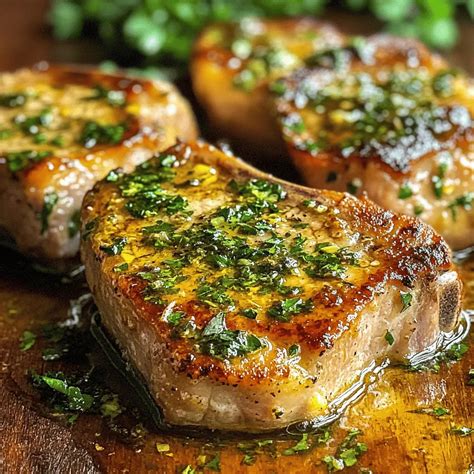 Herbed Pork Chops with Garlic Butter: A Flavorful Delight - Chef Taling