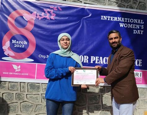 Kashmir-based rights group marks International Women's Day