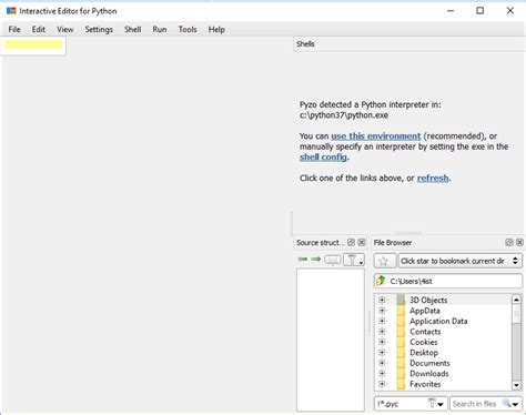 Image result for Pyzo in Linux