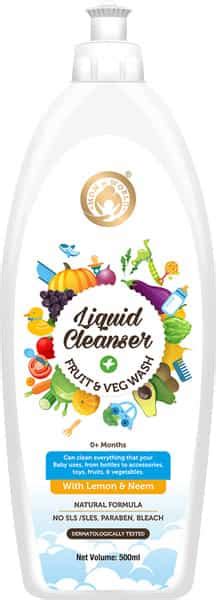 Buy MOM & WORLD LIQUID CLEANSER FRUIT AND VEG WASH - WITH LEMON AND ...