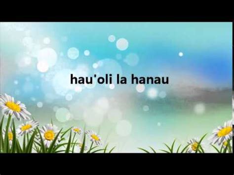 hau'oli la hanau - YouTube