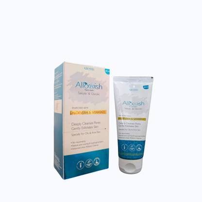 Acrowell Dermacare Allowish | Acne Control Facewash with Salicylic ...