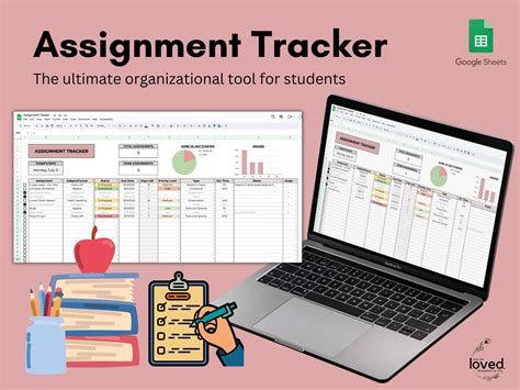 Assignment Tracker Template Google Sheets - astra.edu.pl