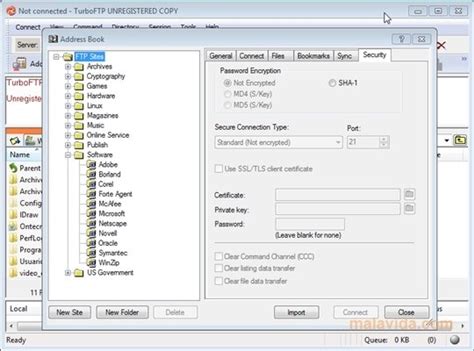 TurboFTP 6.99 Build 1340 - Download for PC Free