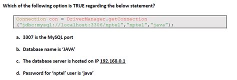 NPTEL - Programming in Java - QUIZ : Week 10:Assignment 10 Answers ...