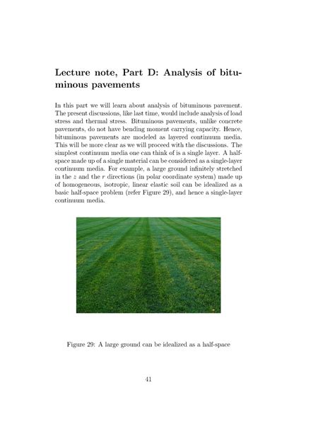 Lecture note D, Analysis of bituminous pavements 0 - Lecture note, Part ...