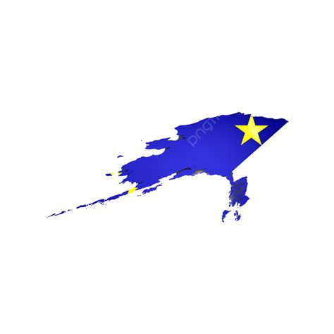 Map And Flag Of Alaska Map, Shadow, Black, Nation PNG Transparent Image ...