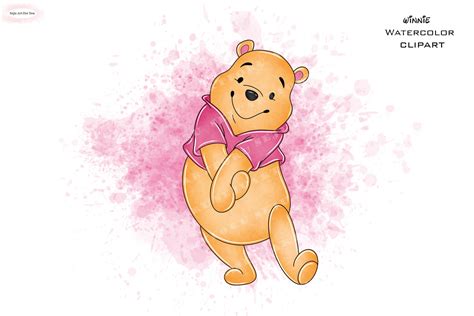 Winnie the Pooh Clipart Winnie the Pooh Clip Art Pooh - Etsy