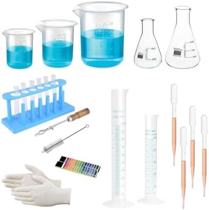 ISKO® Borosilicate Glass Advanced Organic Chemistry Lab Glassware Kit ...