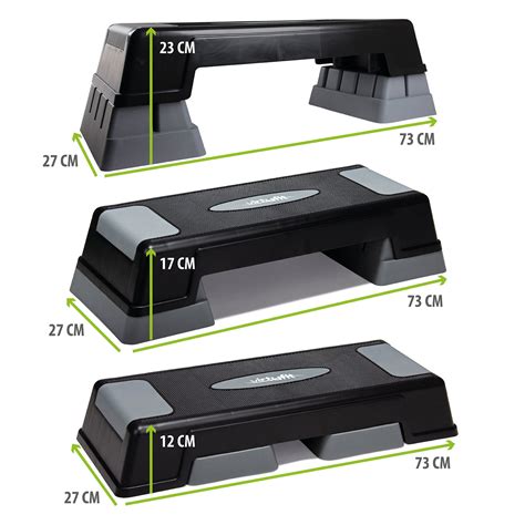 VirtuFit Adjustable Aerobic Step | Step Aerobics equipment - UK Fitness Equipment