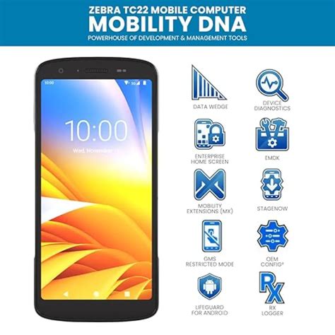 Zebra TC22 Android Mobile Computer with 6" Touchscreen Wi-Fi 6E ...