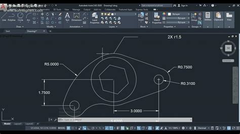 AutoCAD Annotative Object Tutorial 的图像结果