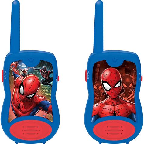 Lexibook Walkie Talkie Spiderman With 120 Meters Scope 25.TW12SP | Toys ...