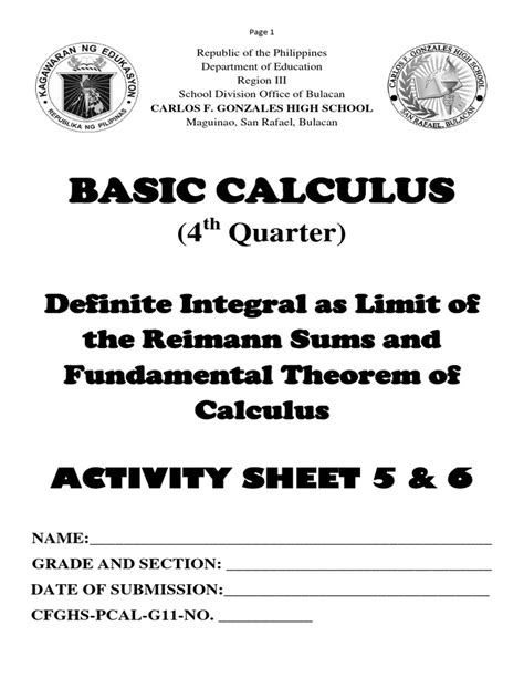 Image result for Basic Calculus Quarter 4 Module 5