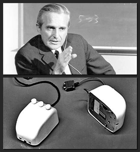 Douglas Engelbart, inventor of the computer mouse | デザイン, コンセプト