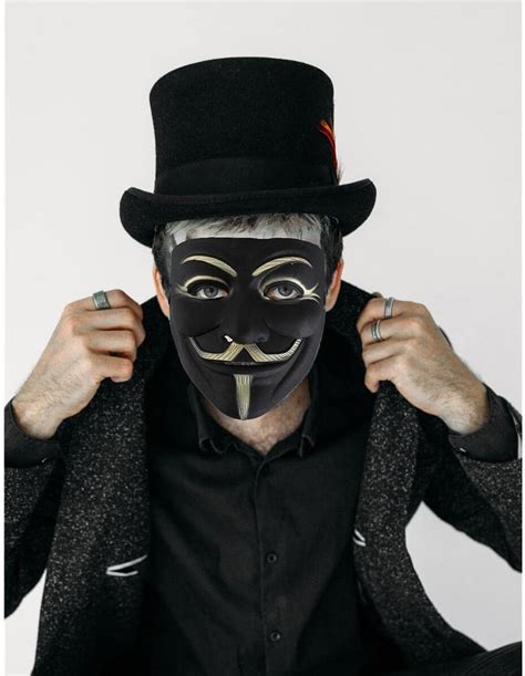 Buy 2 Pack Hacker Mask - Wear Comfortable Anonymous Mask Add Mystery ...