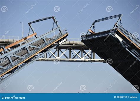 Balance Bridge, Seattle, USA Stock Photo - Image of bascule, flap: 30867718