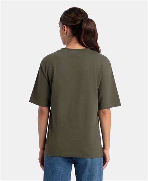 Buy Super Combed Cotton Oversized T-Shirt with Drop Shoulder Styling ...