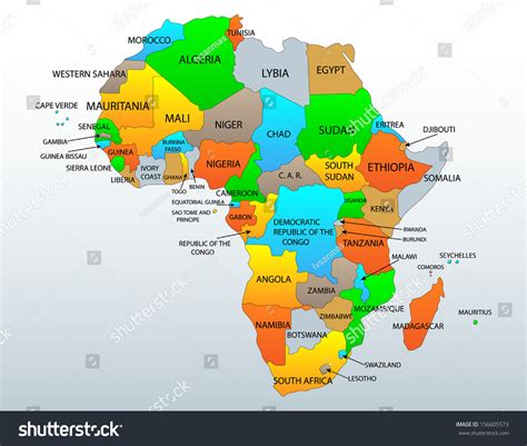 African Map And Its Countries - World Map
