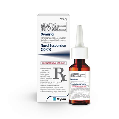 DYMISTA, Azelastine Hydrochloride + Fluticasone Propionate Nasal ...