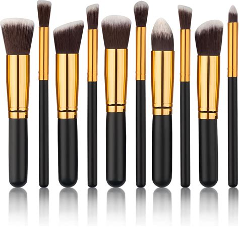 Amazon.com: Makeup Brushes,Makeup Brush Set, 8 PCS Travel Make Up Brush ...