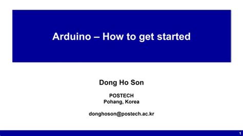 Getting Started Program Arduino 的图像结果