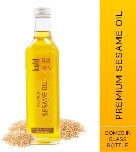 KOLD PURE PRESS Premium Sesame Oil | 100% Pure and Natural | For ...