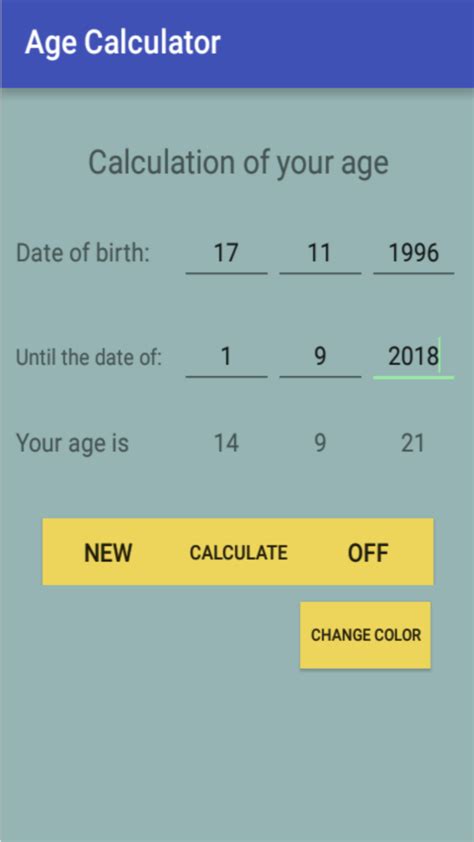 Free chronological age calculator - garetkm