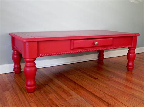 The Beauty Of Red Coffee Tables - Coffee Table Decor