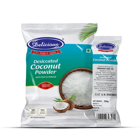 Delicious Desiccated Coconut Powder | Kopra – Delicious Dry fruits & Spices