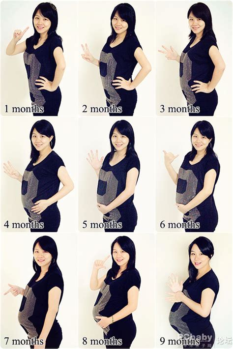 我的9月怀胎孕照，记录每一个成长的故事（图2）_怀孕妈妈_论坛_太平洋亲子网