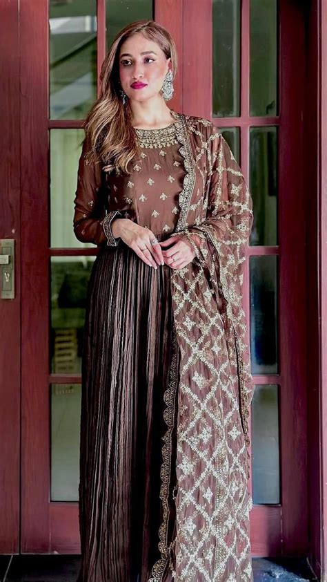 Coffee Brown Colour Crush Suit With Designer Dupatta- Shoplance