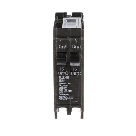 Eaton Type BR 15-amp 2-Pole Tandem Circuit Breaker BD1515 at Lowes.com