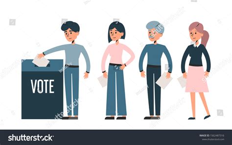 Voting Queueelection Cartoon 的图像结果