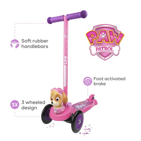 Snapklik.com : Paw Patrol Skye Self Balancing Scooter - Toddler & Kids ...