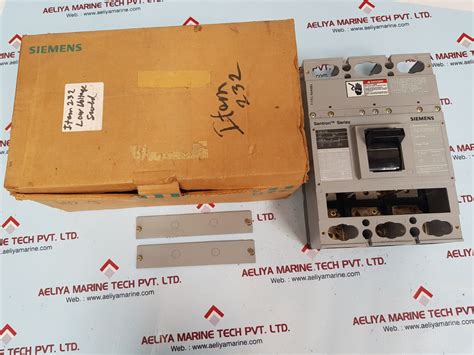 Siemens jd63f400 circuit breaker frame hjd6-a – Aeliya Marine Tech