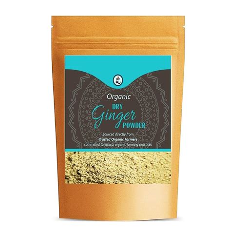 Rootz Organics Dry Ginger Powder, Adrak Powder, Allam Powder | 100% ...