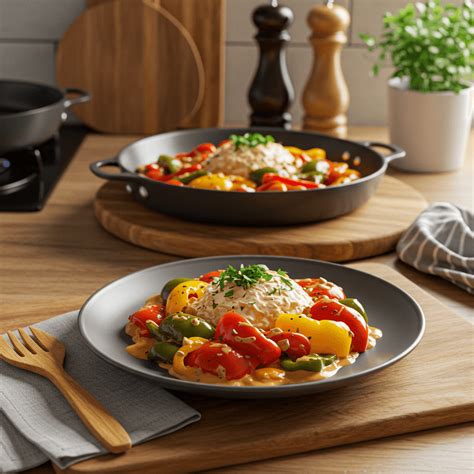 Broiled Pepper Medley with Creamy Chili Sauce Dinner Delight - Simply ...